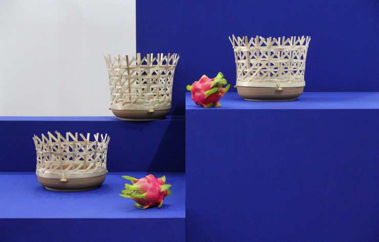 L’exposition « Transfer(s) », initiée par la Française Chloé Braunstein, proposait des objets de designers occidentaux réalisés avec des techniques traditionnelles thaïs.