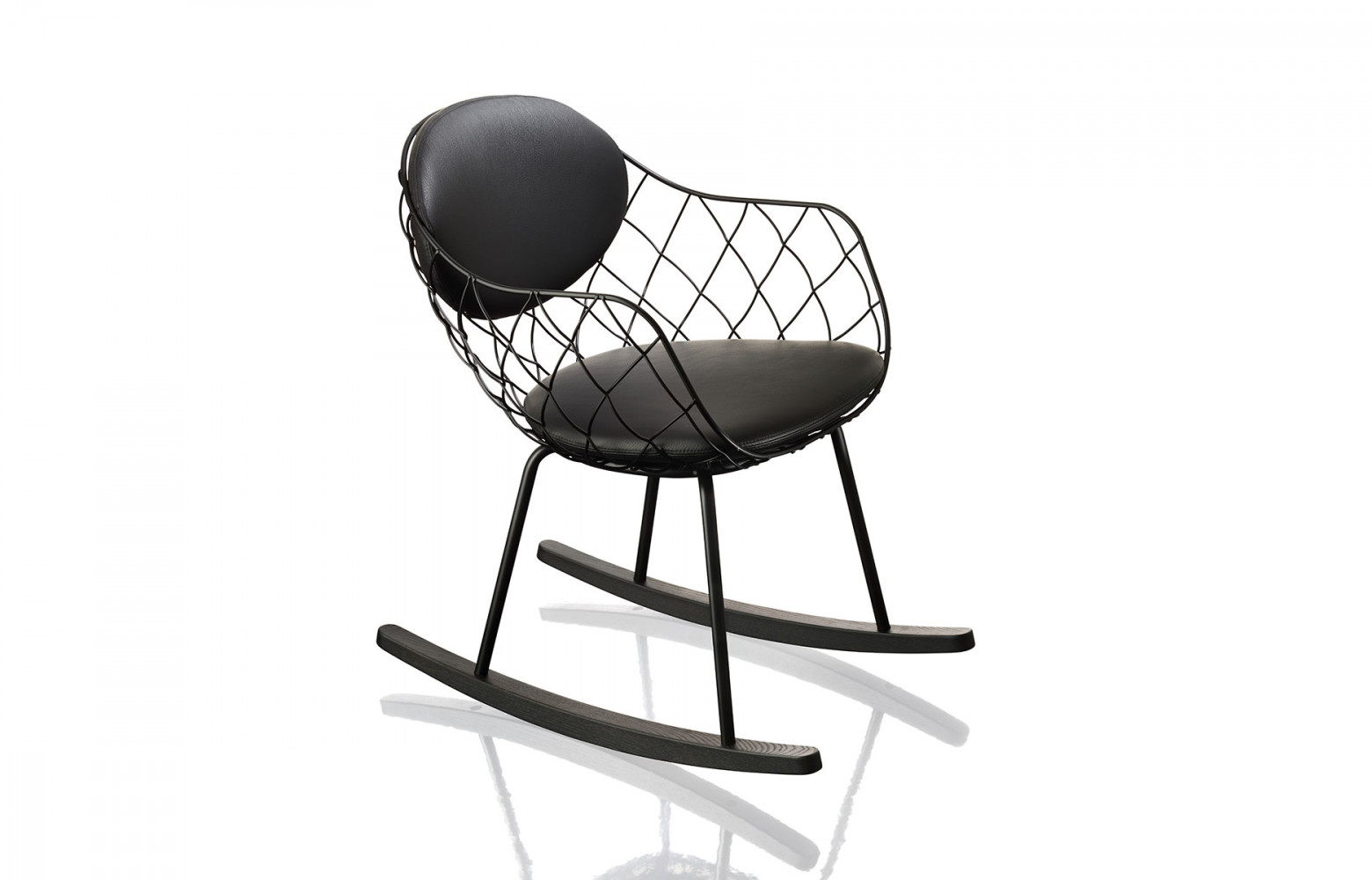 Rocking-chair Pina de Jaime Hayon (2014, Magis).