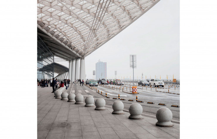 La nouvelle gare de l’Est est l’ouvre de Zhanhong Hu, architecte en chef de la ville.
