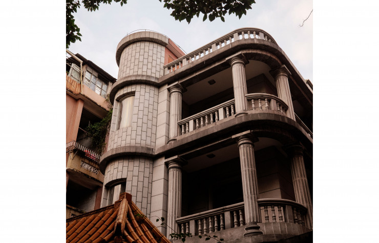 Le quartier privilégié de Dung Fu a conservé toutes ses villas des années 30.