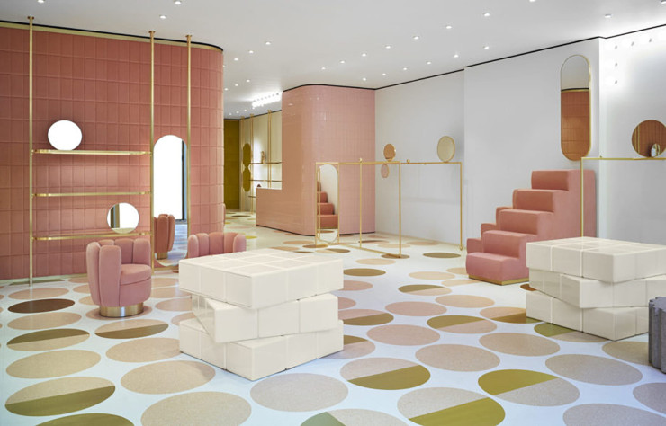 Lauréat du Single-brand Store of the Year, le Red Valentino Sloan Street d’India Mahdavi.