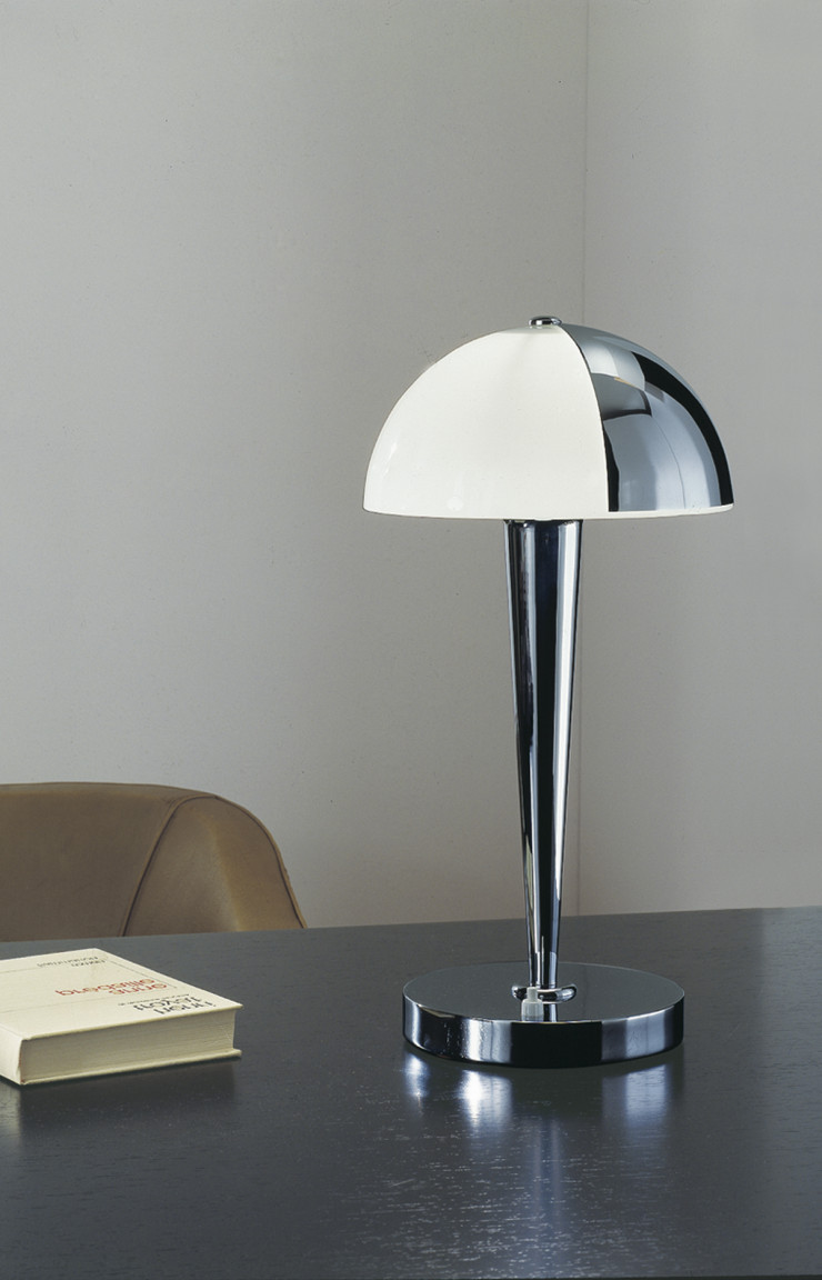 Lampe de table « 509 BIS chrome », Jean Perzel.