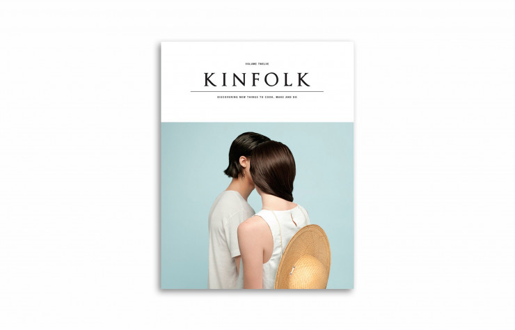 La couverture du douzième numéro du magazine « Kinfolk ».