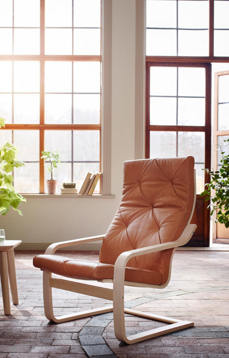 Le fauteuil « Poäng », du designer Noboru Nakamura, est un véritable best-seller d’IKEA : 30 millions ont été vendus depuis son lancement en 1976…