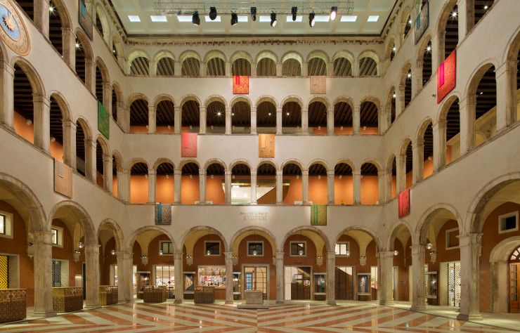 L’atrium du Fondaco dei Tedeschi.