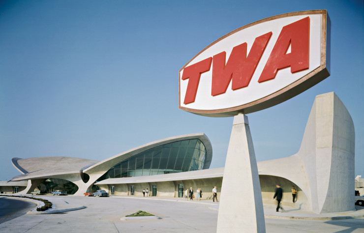Le terminal de la TWA à JFK a été inauguré en 1961, un an avant la disparition de son créateur, Eero Saarinen.