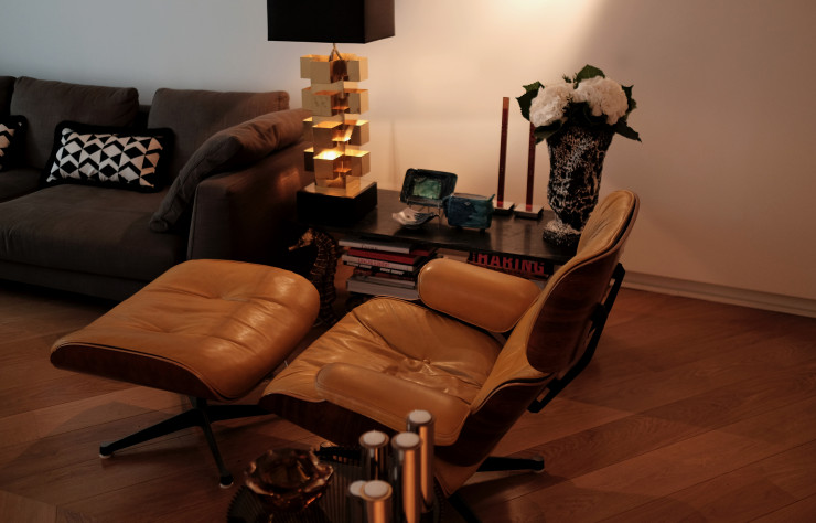 Avec un grand-père propriétaire de la « Lounge Chair » des Eames en version jaune moutarde, pas étonnant que Marc Deloche se soit passionné pour le design.