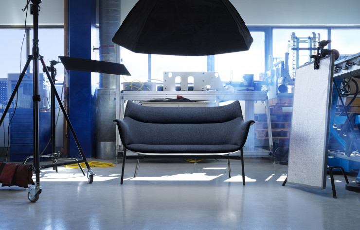 IKEA montrera en avant-première à Paris la collection réalisée avec Hay, dont ce canapé anguleux.