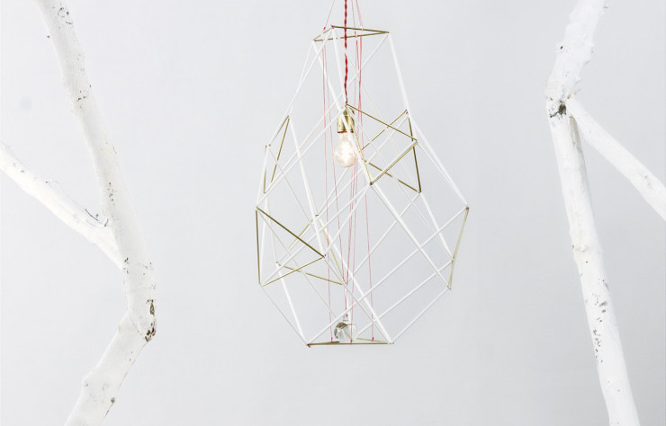 Lampe « Nested Cuboids » de Nicolas Brevers…