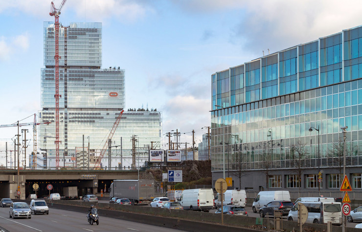 Le chantier du Tribunal de Grande Instance de Paris signé Renzo Piano (livraison prévue : avril 2018)