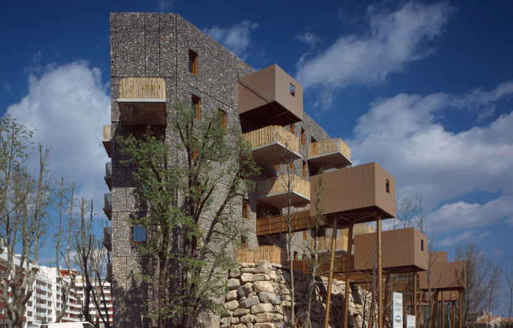 L’Immeuble qui pousse, Montpellier (2000).