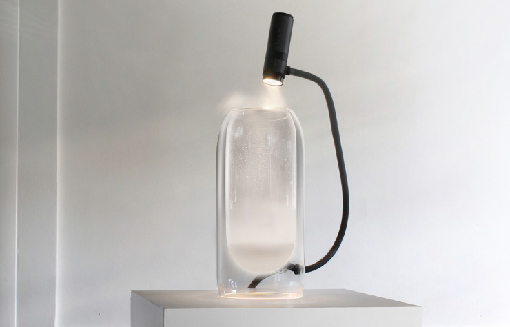 Lampe « Brume » de Jean-Baptiste Durand, lauréat du Prix du Jury du Rado Star Prize France 2018.