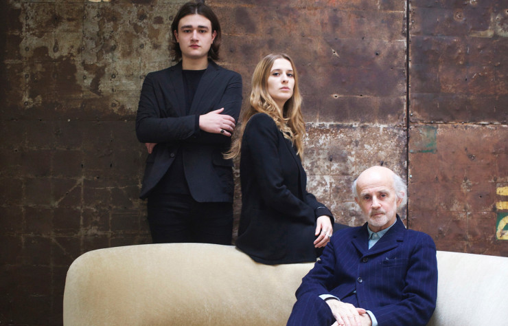 Augustin Deleuze, Nina Rose et Pierre Bénard, le trio à l’initiative de cette nouvelle galerie.