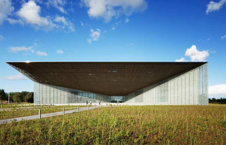 À Tartu, le Musée national estonien, un projet remporté en 2006 avec ses associés d’alors au sein de l’agence DGT Architects. Une rampe de lancement pour Lina Ghotmeh.