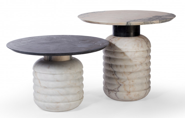 Tables basses en marbre Jean (Mambo Unlimited Ideas).