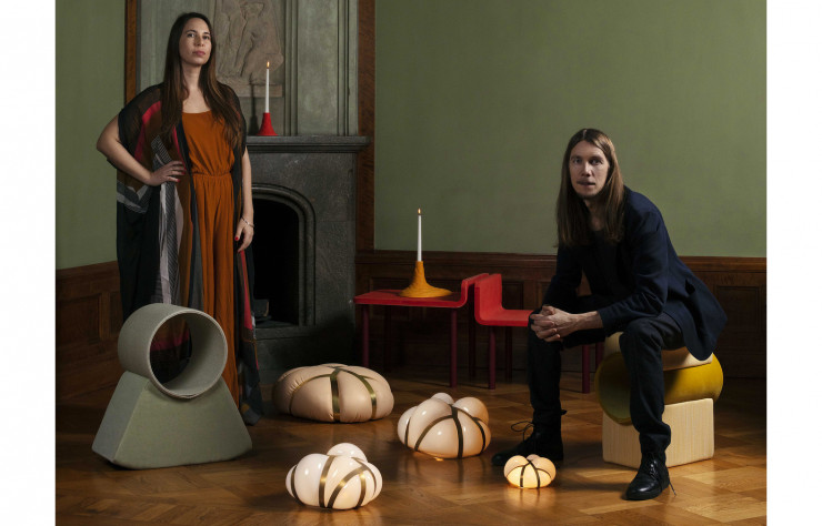 Le duo franco-suédois Färg & Blanche, nommé Designer de l’année 2019.