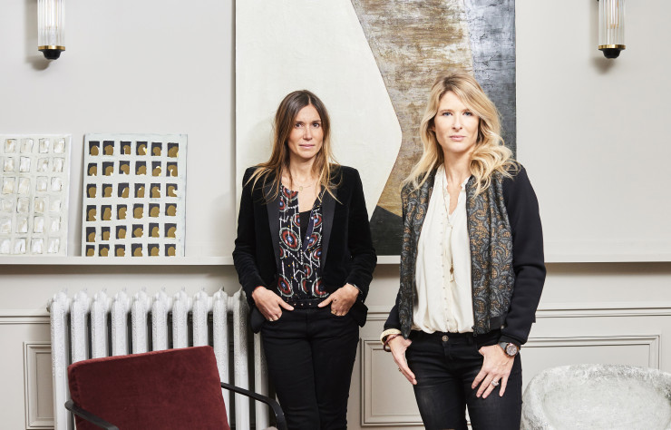 Daphné Desjeux (à gauche) et Dorothée Delaye (à droite) sont les cofondatrices de l’agence d’architecture intérieure qui porte leurs noms.