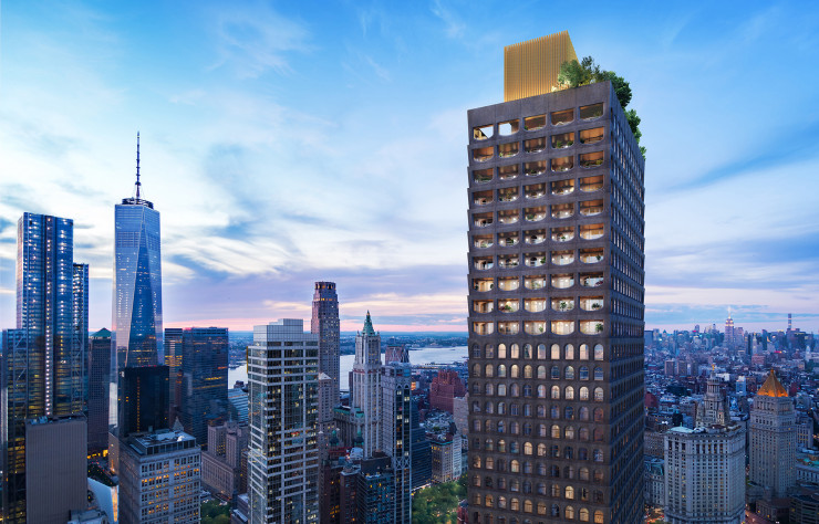 À Manhattan, David Adjaye va construire le 130 William, un gratte-ciel résidentiel de 66 niveaux.
