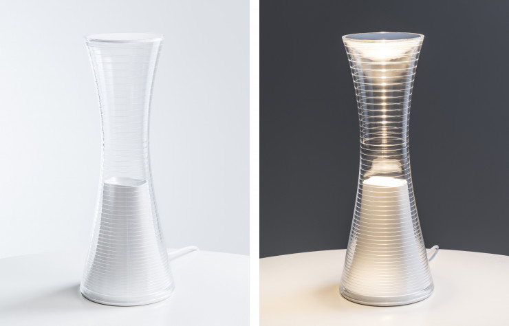 La lampe Come Together d’Artemide pour IDEAT, un véritable objet design, de jour comme de nuit.