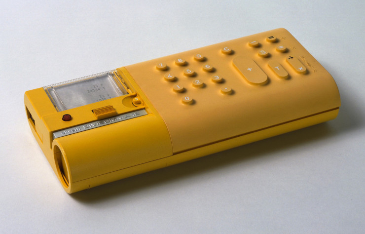 Calculatrice Divisumma 18 réalisée pour Olivetti en 1972.