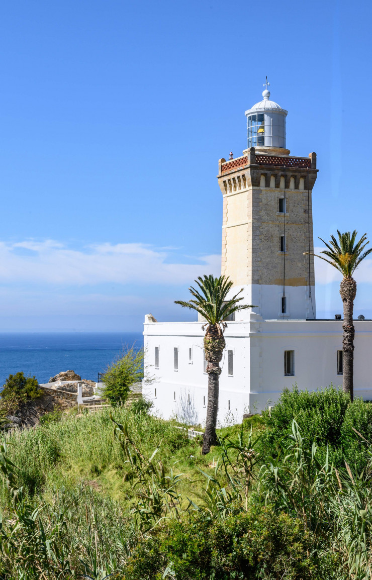 Le phare de Tanger, inauguré en 1864 sur le cap Spartel.
