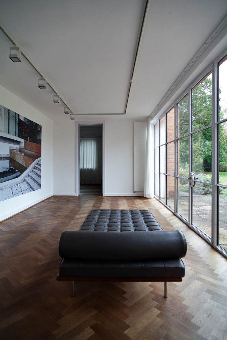 La maison Lemke, de Mies van der Rohe, son dernier projet avant de quitter Berlin.