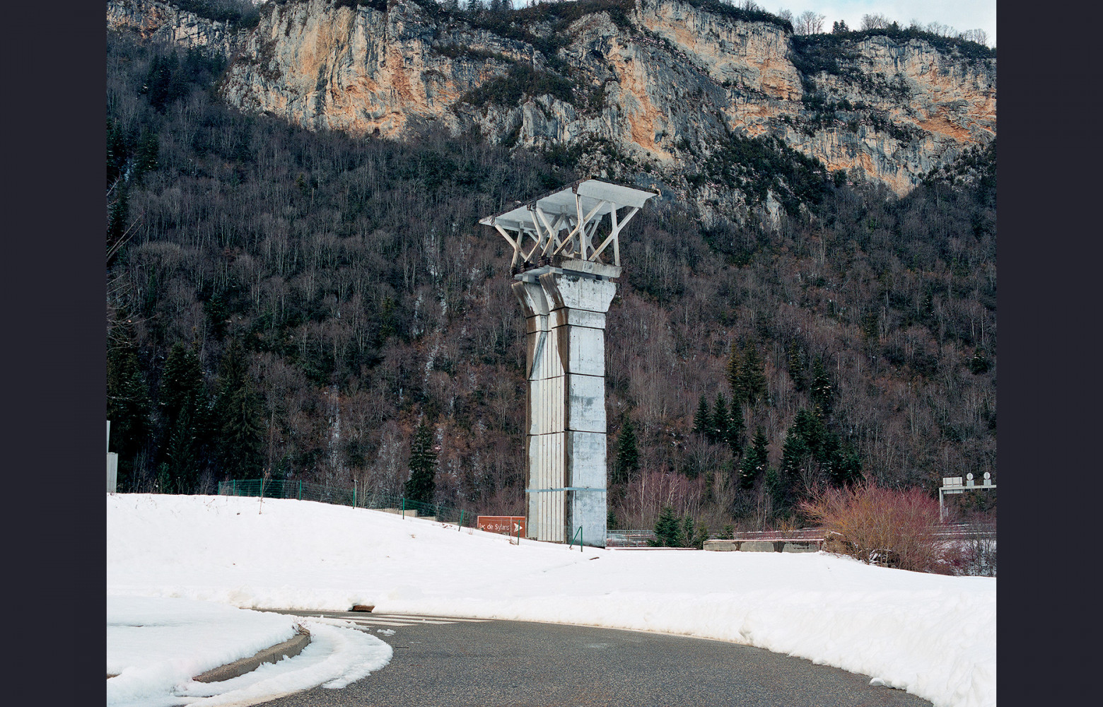 Bogumil Serafin, « Le Signal de Sylans » (1989). A40, point kilométrique 116.