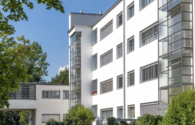 Le lotissement de Dammerstock a été conçu par Walter Gropius dix ans après avoir fondé le Bauhaus.