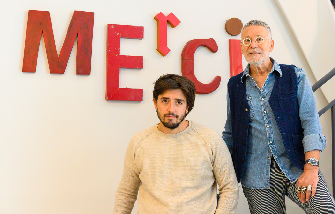Aux commandes, l’inoxydable directeur artistique Daniel Rozensztroch (à droite) et Arthur Gerbi, directeur général du concept-store.