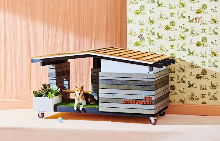 Depuis son garage de Los Angeles, Pijuan Design crée des abris pour chien modernistes.