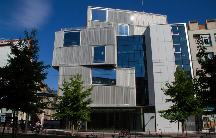 L’Ecole Nationale Supérieure d’architecture de Strasbourg.