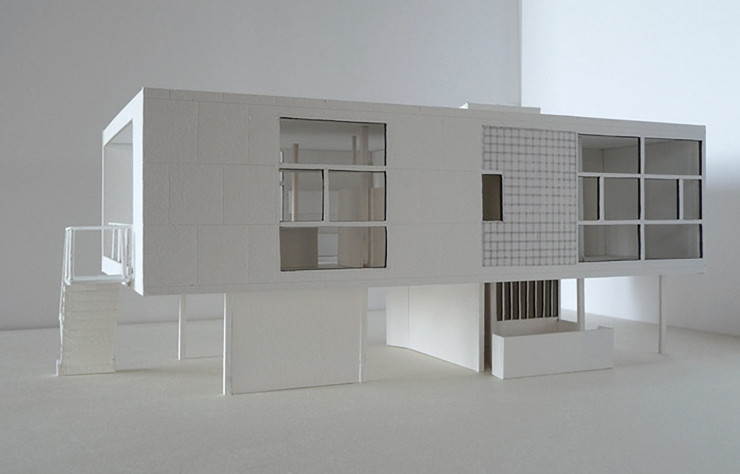 La Ferme Radieuse, une unité d’habitation de Le Corbusier destinée aux paysans.