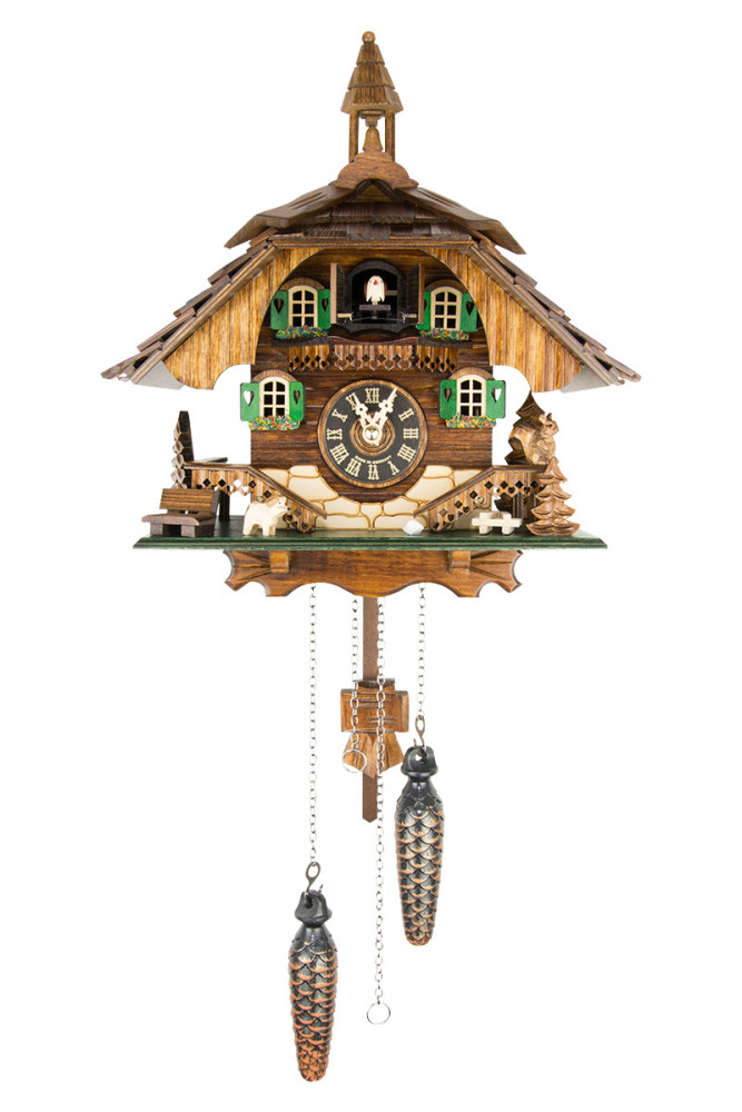 Horloge à coucou en bois, 179 €. Engstler sur Cuckoopalace.fr