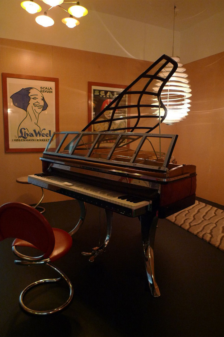 D’une modernité singulière, la structure du PH Grand Piano laisse également passer la lumière.