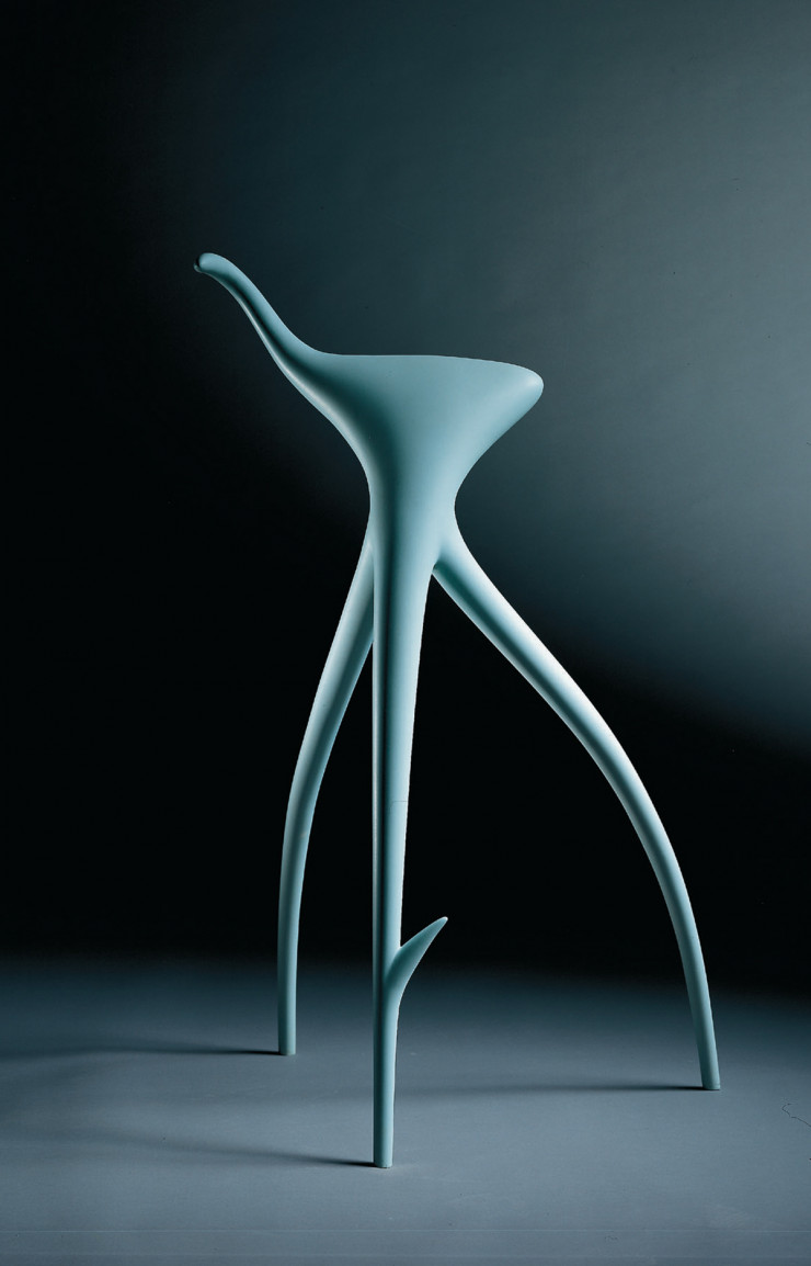 W.W. Stool de Philippe Starck, conçu en 1990 pour Wim Wenders.