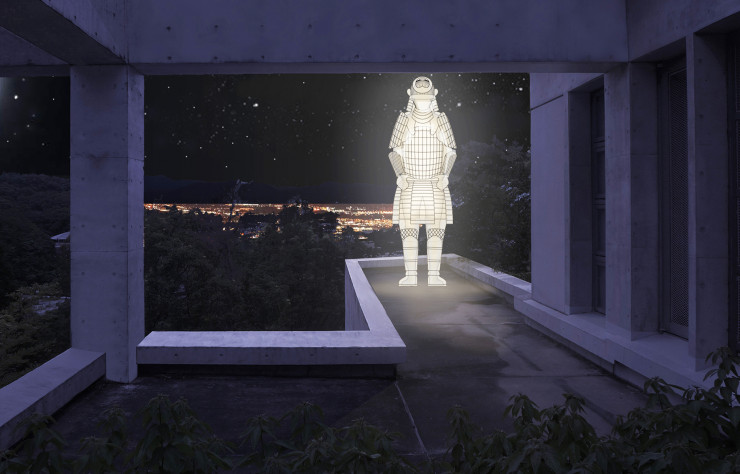 Après avoir bénéficié de travaux de rénovation, la Villa Kujoyama a été rouverte le 4 octobre 2014, avec l’installation inaugurale du Veilleur de José Lévy, statue lumineuse en papier washi de 7 mètres de haut.
