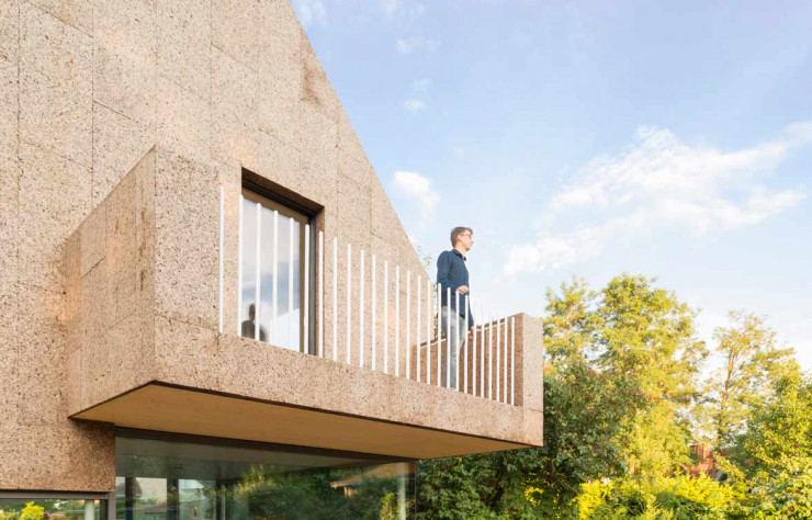 La Cork Screw House » du studio allemand Rundzwei Architekten.