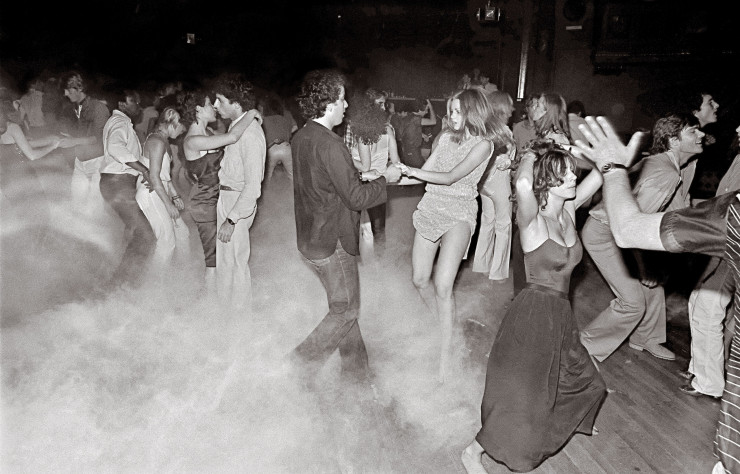 Xenon dance floor, 1979. Exposition Night Fever.