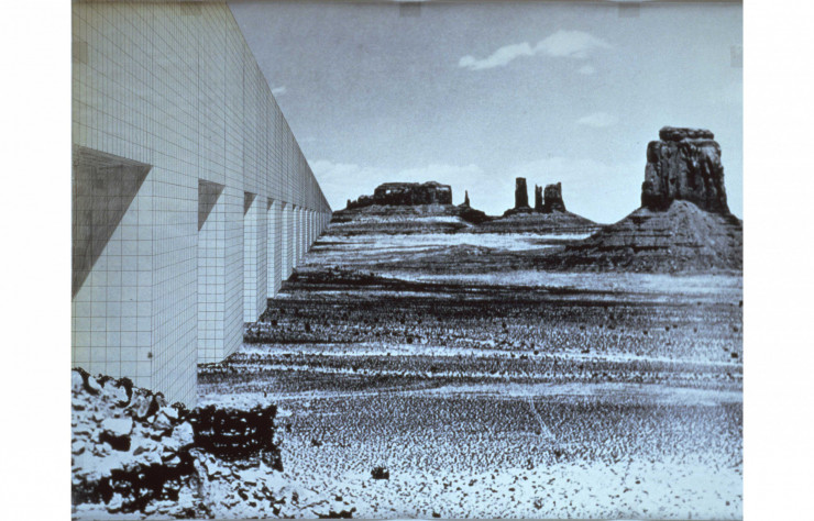 Montaggio Il monumento continuo (1969–1970).