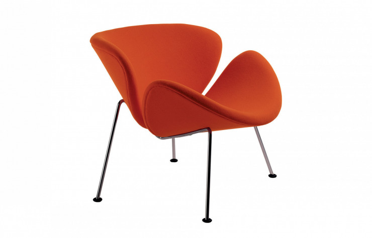 Orange Slice Lounge Chair de Pierre Paulin (1960).