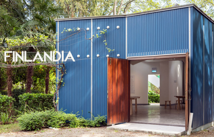 Le pavillon finlandais signé Alvar Aalto à la Biennale de Venise 2021.