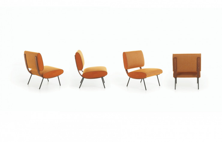 L’éditeur italien Molteni a intégré le fauteuil Round D154.5, signé Gio Ponti, dans sa collection « Heritage », où l’on redécouvre des pièces de design, trésors du passé étonnamment contemporains.