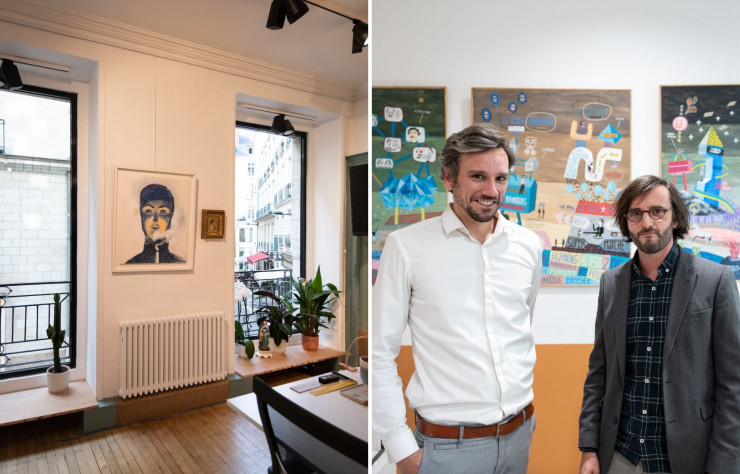 L’agence de Pierre&Maurice ouvre un nouvelle agence au coeur de Nantes. Photo de droite: Grégory Fouble, le fondateur de l’agence de design.
