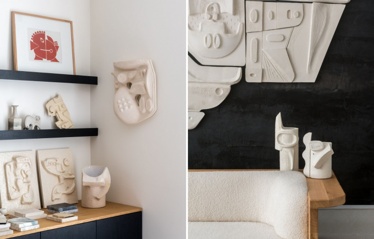 Si l’inspiration est moderniste, la céramique d’Olivia Cognet est profondément contemporaine.
