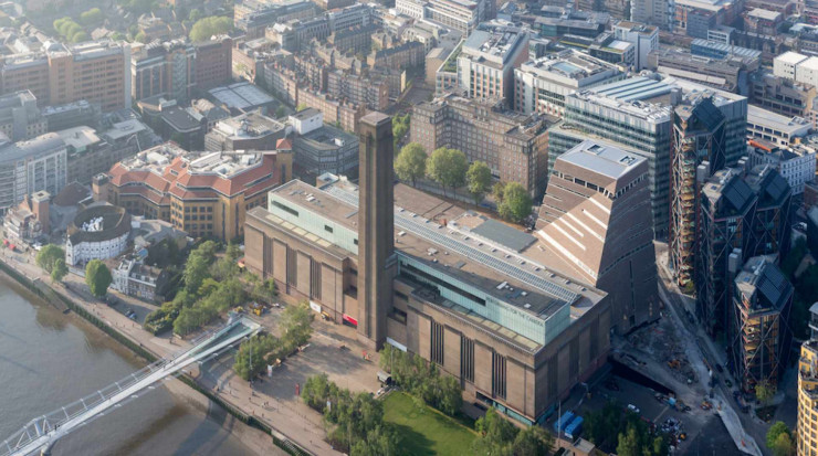 Tate Modern, musée d’art moderne et contemporain de Londres.