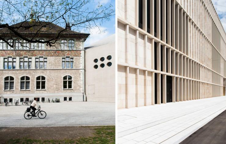 Le Landesmuseum ou musée national suisse. Indispensable pour appréhender la culture locale (à gauche) et le musée des Beaux-Arts de la ville, le Zürich Kunsthaus.