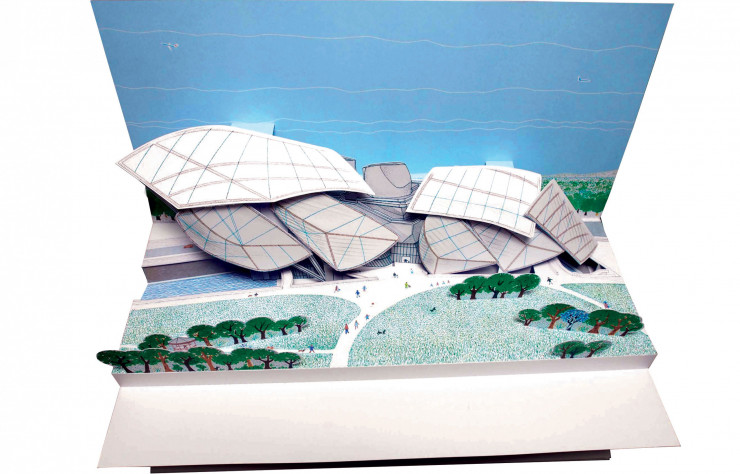 Couverture du Le Vaisseau de verre de Frank Gehry - livres d'architecture et de design pour enfants