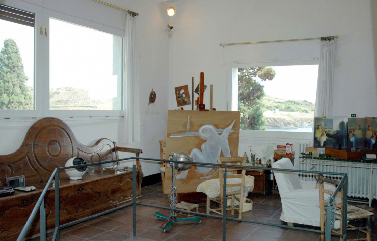 L’atelier de Salvador Dali.