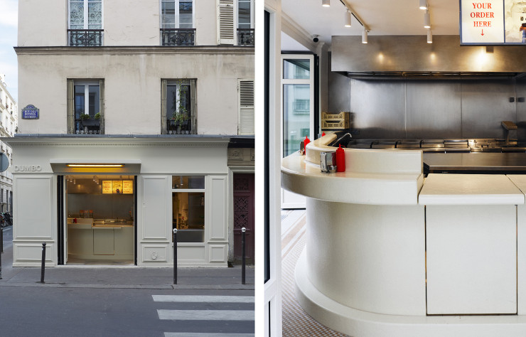Dumbo est l’un des petits restaurants les plus récents, ouvert en février 2022 à Paris.