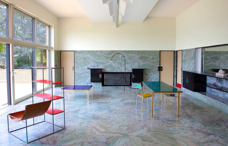 Dans la villa Cavrois, de Robert Mallet-Stevens, le duo a proposé en 2020 un dialogue, qui a connu un immense succès, entre l’architecture et leur mobilier.